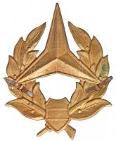 ~1945. Rendőrségi fém sapkajelvény (56x68mm) T:2-
Hungary ~1945. Police metal cap badge (56x68mm) C:...