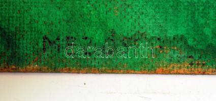 Mezősi jelzéssel: Őrség. Olaj, farost, 53×54 cm