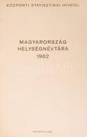 Központi Statisztikai Hivatal: Magyarország Helységnévtára 1962. 870p