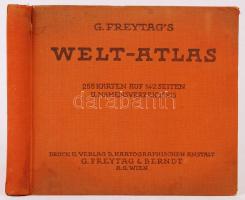 G. Freytag`s Welt - Atlas. Wien, G. Freytag & Berndt Verlag, 1929. 255 térkép 142 oldalon /  With 255 maps on 142 pages