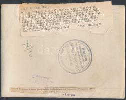 1934 Anglia, Ramsgate tengeri kikötő, pecséttel jelzett, feliratozva, 24x18 cm