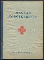 1958 Magyar Vöröskereszt által kiállított tagsági könyv 12 db tagdíjbélyeggel