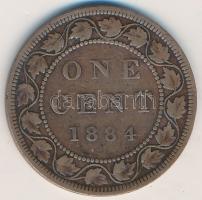 Kanada 1884. 1c Viktória T:2-,3 Canada 1884. 1 Cent 2Victoria C:VF,F