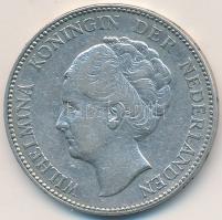Hollandia 1924. 1G Ag "I. Vilma" T:2-
Netherlands 1924. 1 Gulden Ag "Wilhelmina I&quo...