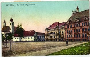 Levoca, Grammar School, Filip Braun, Lőcse, Reálgimnázium