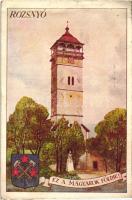 Rozsnyó, Őrtorony / tower, irredenta s: Biczó