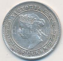 Ceylon (Srí Lanka) 1894. 10c Ag T:2-
Ceylon (Srí Lanka) 1894. 10 Cents Ag C:VF