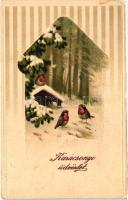 Christmas, Emb. litho (EK)