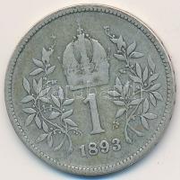 Ausztria 1893-1915. 1K Ag "Ferenc József" (2x) T:3 Austria 1893-1915. 1 Corona Ag "Franz Joseph" (2x) C:F Krause KM# 2820