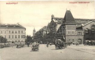 Budapest IX. Központi Vásárcsarnok, Nádor szálloda, kávéház