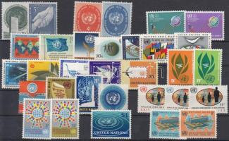 UNO-New York 32 diff. stamps, ENSZ-New York 32 klf bélyeg