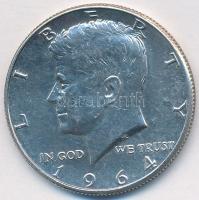 Amerikai Egyesült Államok 1964. 1/2$ Ag "Kennedy" T:2,2- polírozott
USA 1964. 1/2 Dollar A...