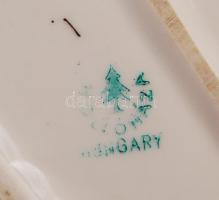 Hollóházi hastáncos, kézzel festett, jelzett, hibátlan, m:24 cm/ Handpainted Hollóházi chinaware fig...