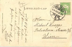 Nagyszeben, Hermannstadt; Siebenbürgisch-Deutsches Tageblatt / newspaper layout, new year greeting