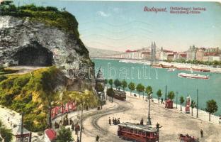 Budapest XI. Gellérthegyi barlang, villamosok (EK)