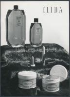 cca 1960 Dr. Csörgeő Tibor (1869-1968): Elida reklámfotó, pecséttel jelzett vintage fotó, 24x17 cm