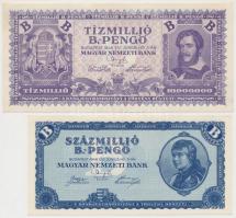 1946. 10.000BP + 100.000BP + 1.000.000BP + 10.000.000BP + 100.000.000BP T:I,I-,II