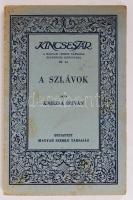 Kniezsa István: A Szlávok. Bp., 1932. Magyar Szemle Társaság