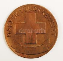 Mikus Sándor (1903-1982):Henry Dunant. Kétoldalas bronz plakett, jelzett, d:8 cm