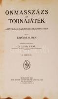 Erdősné H. Irén: Önmasszázs és torna játék. Bp., 1928. Mai Henrik és fia orvosi könyvkiadó. 21 ábráv...