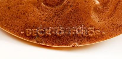 Beck Ötvös Fülöp (1873-1945): Ady Endre emlékének a NYUGAT. Kétoldalas bronz plakett, jelzett, rögzí...