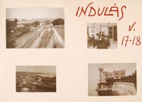 1933 Római zarándokút. Az Országos Katholikus Szövetség szervezésében lezajlott út fénykép dokumentá...