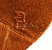 Pátzay Pál (1896-1979): Oláh Gusztáv 1901-1956. Bronz plakett, jelzett, d:9,6 cm