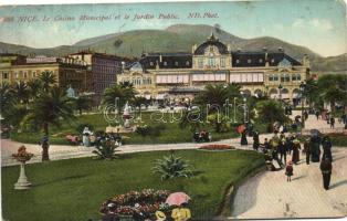 Nice, Le Casino Municipal et le Jardin Public / Casino Public Garden (EK)