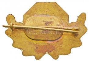 1971. "Vadászati Világkiállítás" zománcozott jelvény T:2 kis zománchiba