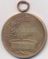 DN "Budapesti Testgyakorlók Köre - Erő, Bátorság, Ügyesség / II" Br díjérem (38mm) T:2-