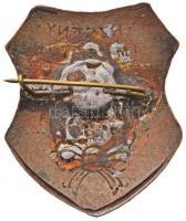 1958. "Berzsényi Gimnázium" zománcozott Br iskolajelvény T:2