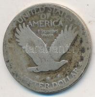 Amerikai Egyesült Államok 1919. 1/4$ Ag Standing Liberty T:3 USA 1919. 1/4$ Ag Standing Liberty Quarter C:F Krause KM# 145