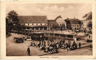 Nagyszeben, Kis piac, Franz Fleck üzlete / market place, shop (EK)