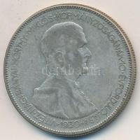 1930. 5P Ag "Horthy jobbra" T:3
Adamo P8