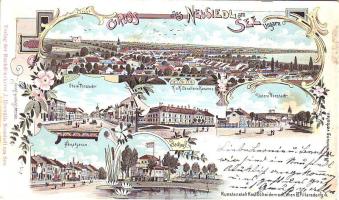 1898 Nezsider Litho mit Kaserne (EK)