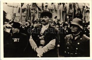 Kassa, bevonulás, Toszt László polgármester / entry of the Hungarian troops, mayor Toszt