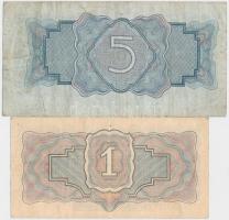 Szovjetunió 1934. 1R + 5R T:III
Soviet Union 1934. 1 Ruble + 5 Rubles C:F