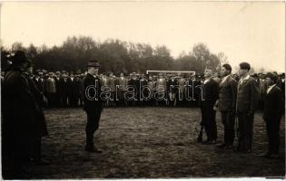 1934 Mezőberény, Sportnap, lövészek photo (EK)