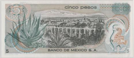 Mexikó 1971. 5P T:I- (kis saroktörés)
Mexico 1971. 5 Pesos C:AU (small folded corn)