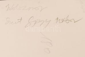 cca 1910-1920 Kolozsvár, Szent György szobor, 12x9 cm