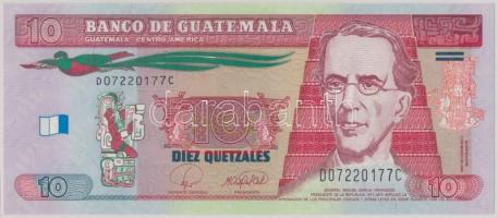 Guatemala 2008. 10Q T:I Guatemala 2008. 10 Quetzales C:UNC