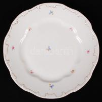 Zsolnay tányér készlet, matricás, jelzett, hibátlan, összesen:18 db