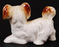 2 db porcelán kutyusos figura, hibátlan, jelzés nélkül