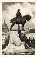 Cluj-Napoca, statue, Kolozsvár, Mátyás király szobor