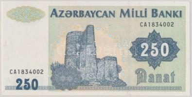 Azerbajdzsán 1992. 250M T:1 Azerbaijan 1992. 250 Manat C:UNC