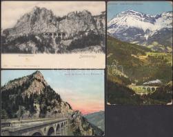 Semmering - 8 old postcards