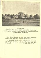 Aleppo region, Arabian village 'Action Chrétienne en Orient Hilfswerk für Armenien' aid for Armenian people (EB)