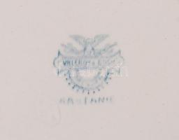 Villeroy & Boch 6 db kistányér, matricás, jelzett, kopott, d: 20 cm