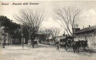 Rimini, station square