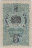 Bulgária 1916. 5L T:III
Bulgaria 1916. 5 Leva Srebro C:F